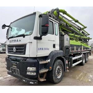National VI 2020 Zoomlion Shandeka Scania 49m 56m Used Concrete Mixer Pump Truck Diesel Fuel