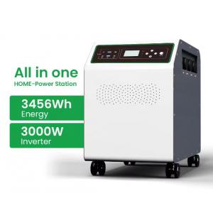 Portable Lithium Ion Battery 3KWH Home Energy Storage All In One Home Power Station Lifepo4 24V With 3kw OFF-Grid Invert