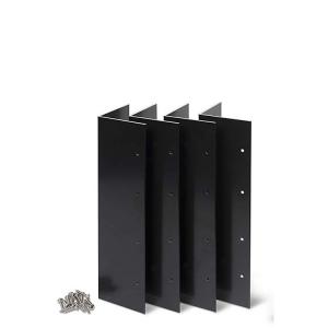 China Powder Coated Easy Assembly Raised Garden Bed Corner Bracket Connectors in Aluminum supplier