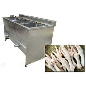 China Automatic Chicken Feet Processing Machine / Meat Vegetable Blanching Machine wholesale
