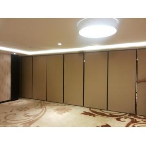 China Ballroom Sliding Folding Partition Modular Acoustic Room Dividers Customized Color supplier
