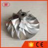 HX35 51.95/83.03 mm 7+7 blades turbo milling/aluminum 2618/billet compressor