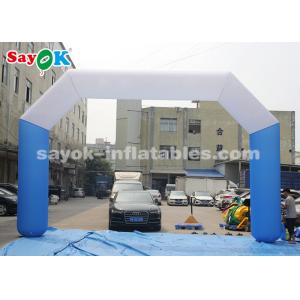 China Inflatable Finish Arch 8*5m Oxford Fabric Inflatable Start Finish Line Arch For Promotion supplier