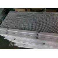 China Mild Steel Expanded Metal Flattened Mesh Used In Construction on sale
