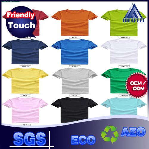 Various Color No Wrinkle Custom Personalized T Shirts For Adults 140g - 180g