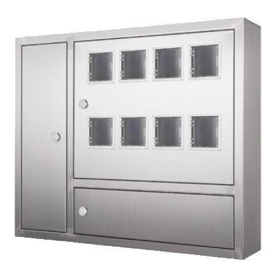 Customizable Stainless Steel Electrical Meter Cabinet Centralized Instrument Box IP55 IP65