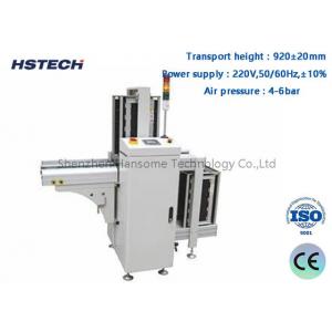 Stability Stainless Steel Structure 250mm / 330mm PCB Loader Equipment With Mitsubishi PLC Control HS-LD390