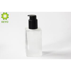 China Frosted Glass Foundation Bottle , 120ml Liquid Foundation Pump Bottle supplier