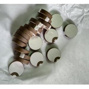 China Round Piezo Ceramic Element Sheet Positive and Negative pole in one Side supplier