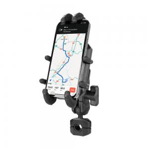 China Aluminum Alloy 360degree Adjustable Bicycle Phone Mount Torque Rail Carapace Holder supplier
