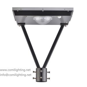 Aluminum 12000lm 100W 120LM/W Solar Fence Post Lights