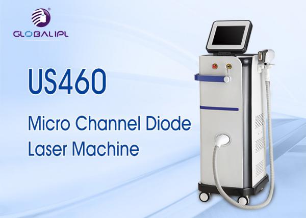 High End Salon Use Super Cooling Microchannel Diode Laser 808 Hair Removal