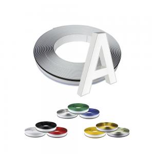 China Multi Size Aluminum Coil Aluminum Channelume Channel Trim Cap For Signs supplier