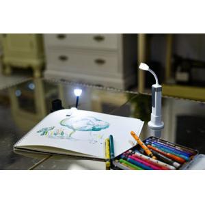China Rechargeable Flexible Led Book Light SS Clip Adjustable Direction supplier