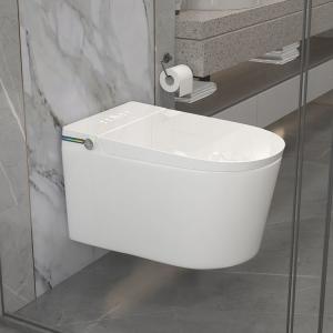 SONSILL White Ceramic Bathroom Toilet Bowl With P-Trap Drainage High Standard Design