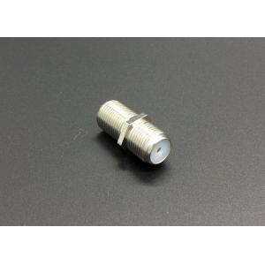 China F Female to Female Coaxial connector and Adaptor TV Terminator with Washer and Nut supplier