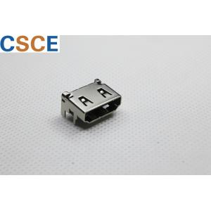 0.50mm Pitch HDMI Male To Female Connector / HDMI Receptacle Connector Right Angle