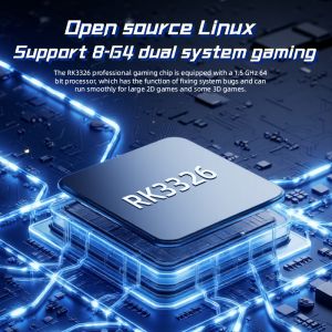 China Retro Handheld Game Console DC35V With 4000mAh Battery WlFl Online Fighting Open-Source Linux System wholesale