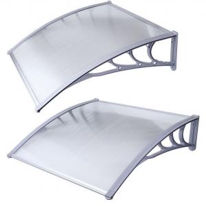 Lightweight PC Door Canopy High Impact Twin Wall Polycarbonate Sheet Easy Installation