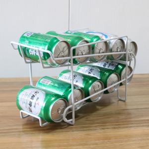 China Kitchen Metal 395G Tin Can Holder , Two Tier Tin Can Holder wholesale