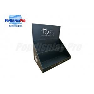 China Custom Counter Display Boxes Cardboard 2 Tier Flat Delivered For Selling Tea supplier