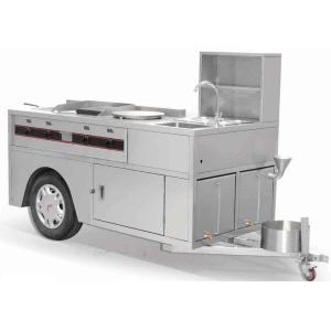 Muti Functional Stainless steel Snack Cart Restaurant Kitchen Equipment