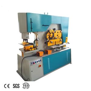 China Máquina hidráulica Multifunction de Ton Combined Punching And Shearing da máquina 60 do Ironworker supplier