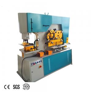 Multifunction Hydraulic Ironworker Machine 60 Ton Combined Punching And Shearing Machine