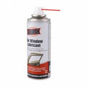 China Tinplate Can Car Window Lubricant Spray 200ml AEROPAK Thermoplastic supplier