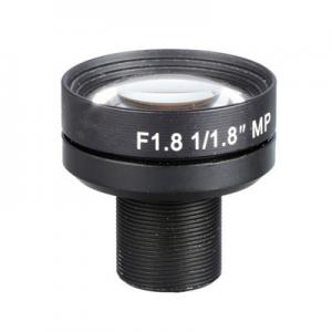 China 1/1.8 4.5mm Megapixel F1.8 S Mount M12x0.5 Non-Distortion IR Board Lens supplier