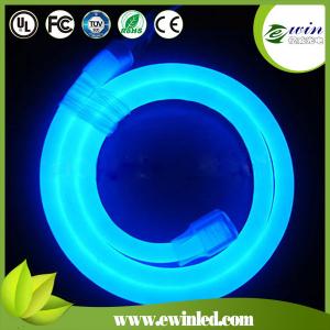 China 220V 110V 50m Indoor Outdoor Flex LED Neon Rope Light for Holiday Party Valentine Decoration Blue Yellow White by DHL supplier