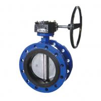 China Small Water Butterfly Valve Butterfly Control Valve Nylon Coated Cast Iron on sale