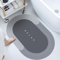 China CLASSIC Design Style Super Absorbent Bath Rug Multipurpose Bathroom Rug Non Slip Print Bath Mat on sale