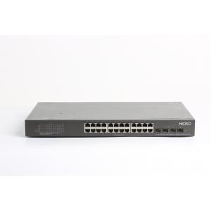 China 24 PoE Port 4 10G SFP Port POE Switch , Power Over Ethernet Switch supplier