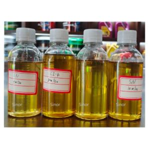 Yellow Circular Knitting Machine Lubricant Oil Knitting Spare Parts