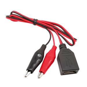 China Crocodiles pinces Alligator clip à l'USB Un câble d'adaptateur de fil de test féminin supplier