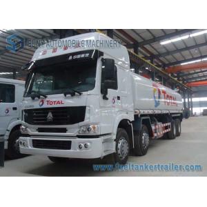 China Howo 8x4 Sinotruk Fuel Chemical Tanker Truck , 310HP Carbon Steel Tanker Truck supplier