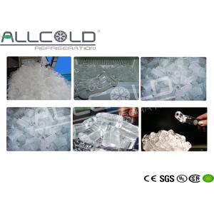 China Custom 3 Tons Cafes / Bars Tube Ice maker , Tube Ice Making Machine supplier