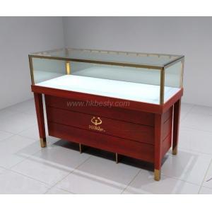 Customized wooden furniture showcase for jewellery display