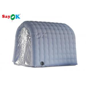 China Gray Inflatable Medical Tent Disinfection Tunnel For Hospital Equipment supplier