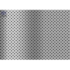 China 1mm SUS316 Stainless Steel Perforated Sheet Metal for Building Industry supplier