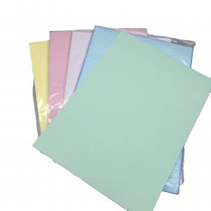 China 48-80gsm Virgin Wood Pulp Colour Carbonless Paper for Paper Roll Manufacturing supplier