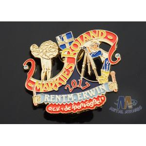 Soft Enamel Zinc Alloy Or Iron Metal Carnival Lapel Pin Badges For School And Sports Events