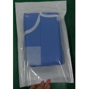China Blue Green Disposable Surgical Gown Non - Woven SMS Surgeon Light Weight supplier