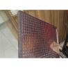 China Embedded Copper Glass Wire Mesh SS Rope Decorative Wire Mesh Glass wholesale