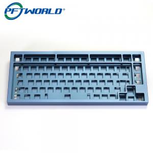 China Custom CNC Machining Aluminum Milling Service Keyboard Case Kit For Computer supplier