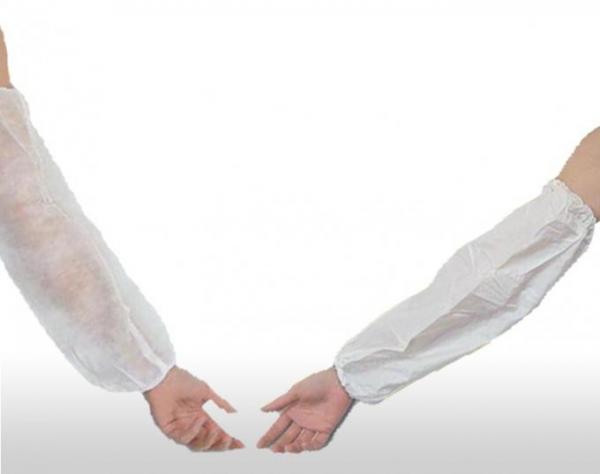 Laboratory Dust - Free Disposable Sleeve Covers White Color Customized Size