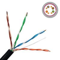 China Secure Networking Category 5e UTP Cable With Copper CCA Conductor Material on sale