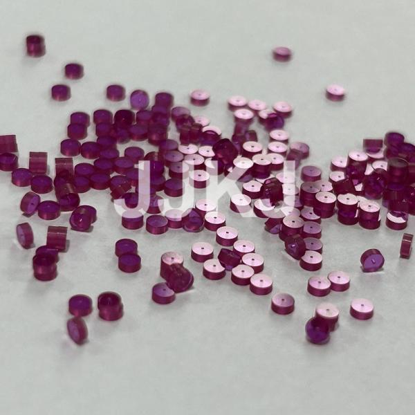 Al2O3 Micro Synthetic Ruby Washer Mohs 9 Ruby Tipped Nozzle