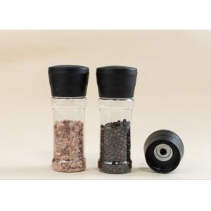 Clear Plastic Refillable Salt And Pepper Mills Grinder Ceramic Core
